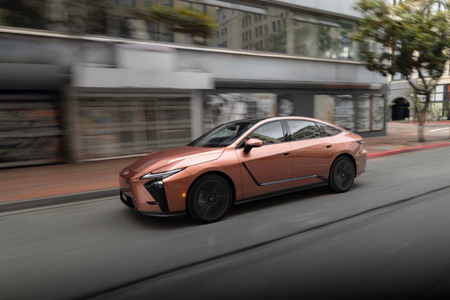 ES 역사상 처음 나온 순수전기 모델, ES500e · 사진 | Lexus Global